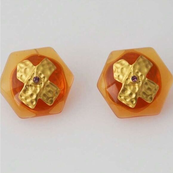 Vintage style earrings M235 - Picture 1 of 4